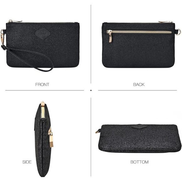 ❤️Wristlet Purse for Women, Evening Clutch Purse with strap for Party and Prom - Picture 4 of 6